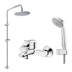 Bộ sen cây tắm nóng lạnh TOTO DM907CS TBS04302V DGH104ZR