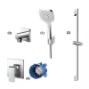 Bộ sen tắm âm tường 1 đường nước nóng lạnh TOTO TBW02005A TBW07019A TBW02013B TBG02303BA TBN01001B