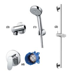 Bộ sen tắm âm tường 1 đường nước nóng lạnh TOTO TBW07012A TBW01016B TBW01014B TBG01303BA TBN01001B