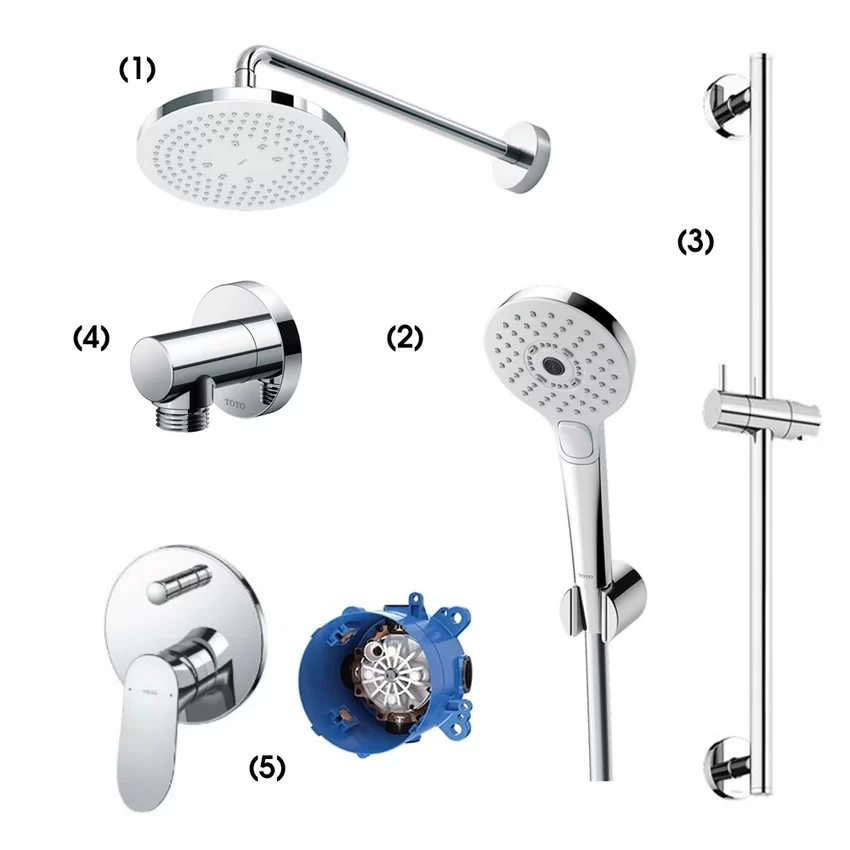 Bộ Sen Tắm TOTO TBW01003A TBW01010A Bộ Sen Tắm TOTO TBW01003A TBW01010A