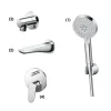 Bộ sen tắm âm tường 2 đường nước nóng lạnh TOTO TBW07009A 1 Bộ sen tắm âm tường 2 đường nước nóng lạnh TOTO TBW07009A