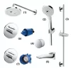 Bộ sen tắm âm tường 3 đường nước nhiệt độ TOTO TBW01004A 2 Bộ sen tắm âm tường 3 đường nước nhiệt độ TOTO TBW01004A