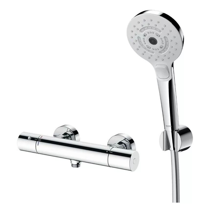 Bộ sen tắm nhiệt độ TOTO TBV01401BA TBW01035V 3 Bộ sen tắm nhiệt độ TOTO TBV01401BA TBW01035V