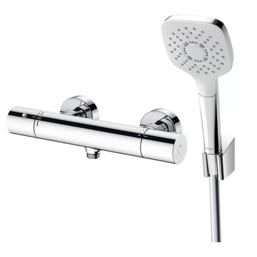 Bộ sen tắm nhiệt độ TOTO TBV01401BA TBW02005A 3 Bộ sen tắm nhiệt độ TOTO TBV01401BA TBW02005A