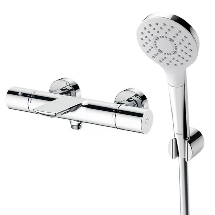 Bộ sen tắm nhiệt độ TOTO TBV01402BA TBW01008V 3 Bộ sen tắm nhiệt độ TOTO TBV01402BA TBW01008V