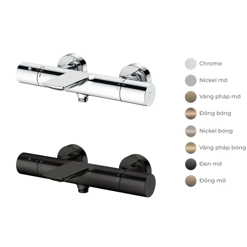 Bộ sen tắm nhiệt độ TOTO TBV01402BA TBW01035V 6 Bộ sen tắm nhiệt độ TOTO TBV01402BA TBW01035V