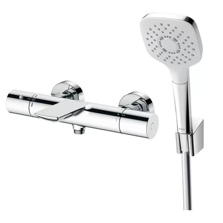 Bộ sen tắm nhiệt độ TOTO TBV01402BA TBW02005A 3 Bộ sen tắm nhiệt độ TOTO TBV01402BA TBW02005A