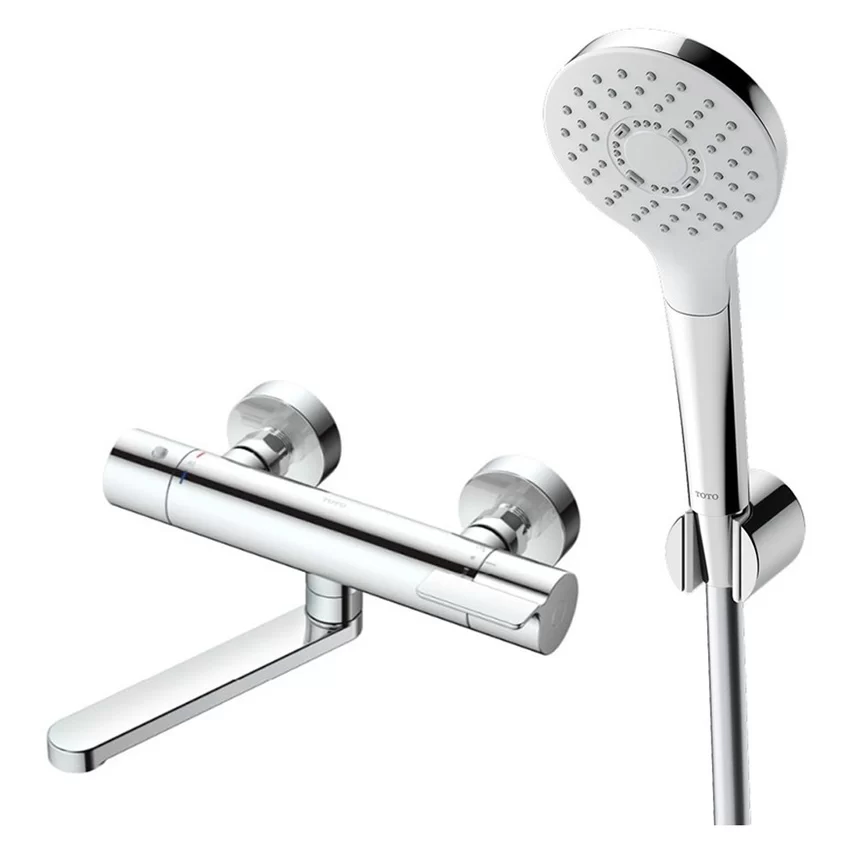 Bộ sen tắm nhiệt độ TOTO TBV03427V TBW01008A 8 Bộ sen tắm nhiệt độ TOTO TBV03427V TBW01008A