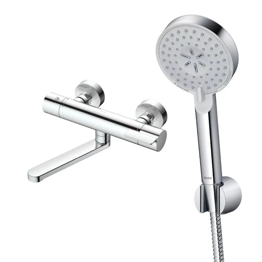 Bộ sen tắm nhiệt độ TOTO TBV03427V TBW07009A (3 chế độ) 3 Bộ sen tắm nhiệt độ TOTO TBV03427V TBW07009A (3 chế độ)