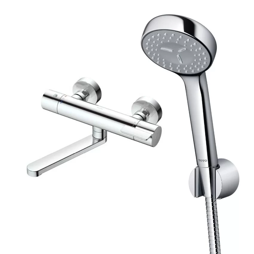 Bộ sen tắm nhiệt độ TOTO TBV03427V TBW07011A 3 Bộ sen tắm nhiệt độ TOTO TBV03427V TBW07011A