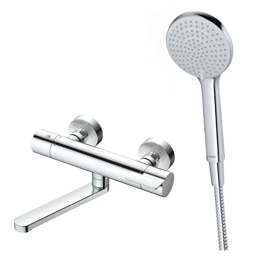Bộ sen tắm nhiệt độ TOTO TBV03427V TBW09010V (3 chế độ) 3 Bộ sen tắm nhiệt độ TOTO TBV03427V TBW09010V (3 chế độ)