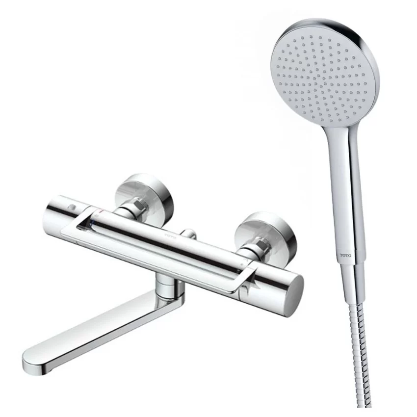 Bộ sen tắm nhiệt độ TOTO TBV03429V TBW09000V 3 Bộ sen tắm nhiệt độ TOTO TBV03429V TBW09000V