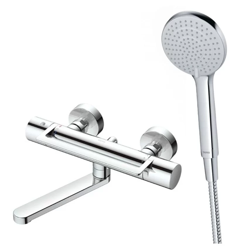 Bộ sen tắm nhiệt độ TOTO TBV03429V TBW09010V (3 chế độ) 3 Bộ sen tắm nhiệt độ TOTO TBV03429V TBW09010V (3 chế độ)