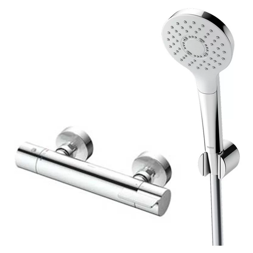 Bộ sen tắm nhiệt độ TOTO TBV03431V TBW01008V 3 Bộ sen tắm nhiệt độ TOTO TBV03431V TBW01008V