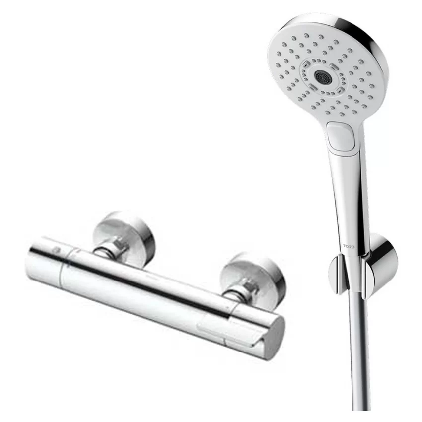 Bộ sen tắm nhiệt độ TOTO TBV03431V TBW01010A (3 chế độ) 3 Bộ sen tắm nhiệt độ TOTO TBV03431V TBW01010A (3 chế độ)