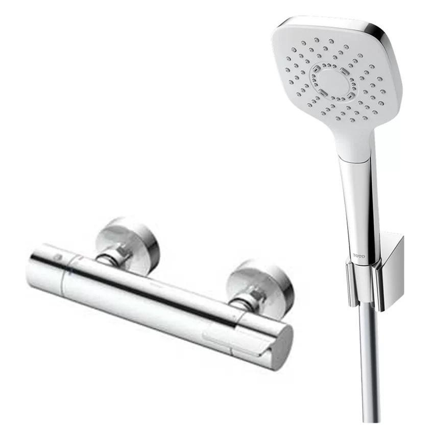 Bộ sen tắm nhiệt độ TOTO TBV03431V TBW02005A 3 Bộ sen tắm nhiệt độ TOTO TBV03431V TBW02005A