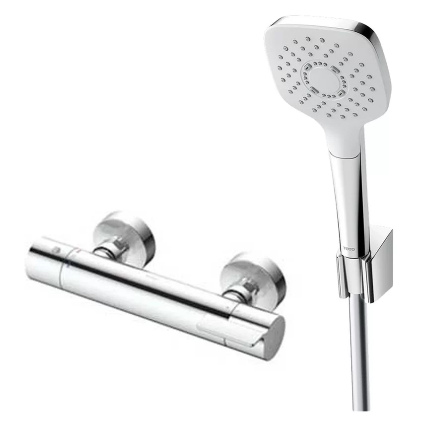 Bộ sen tắm nhiệt độ TOTO TBV03431V TBW02005V 3 Bộ sen tắm nhiệt độ TOTO TBV03431V TBW02005V