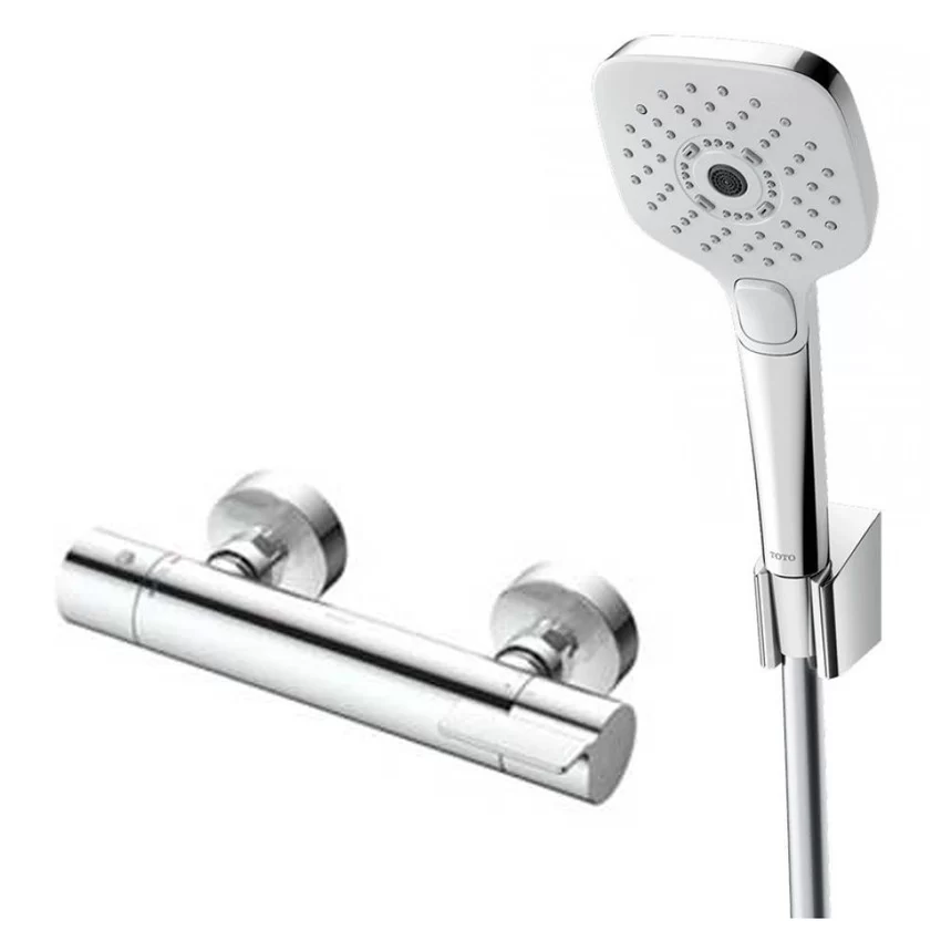 Bộ sen tắm nhiệt độ TOTO TBV03431V TBW02006V (3 chế độ) 3 Bộ sen tắm nhiệt độ TOTO TBV03431V TBW02006V (3 chế độ)