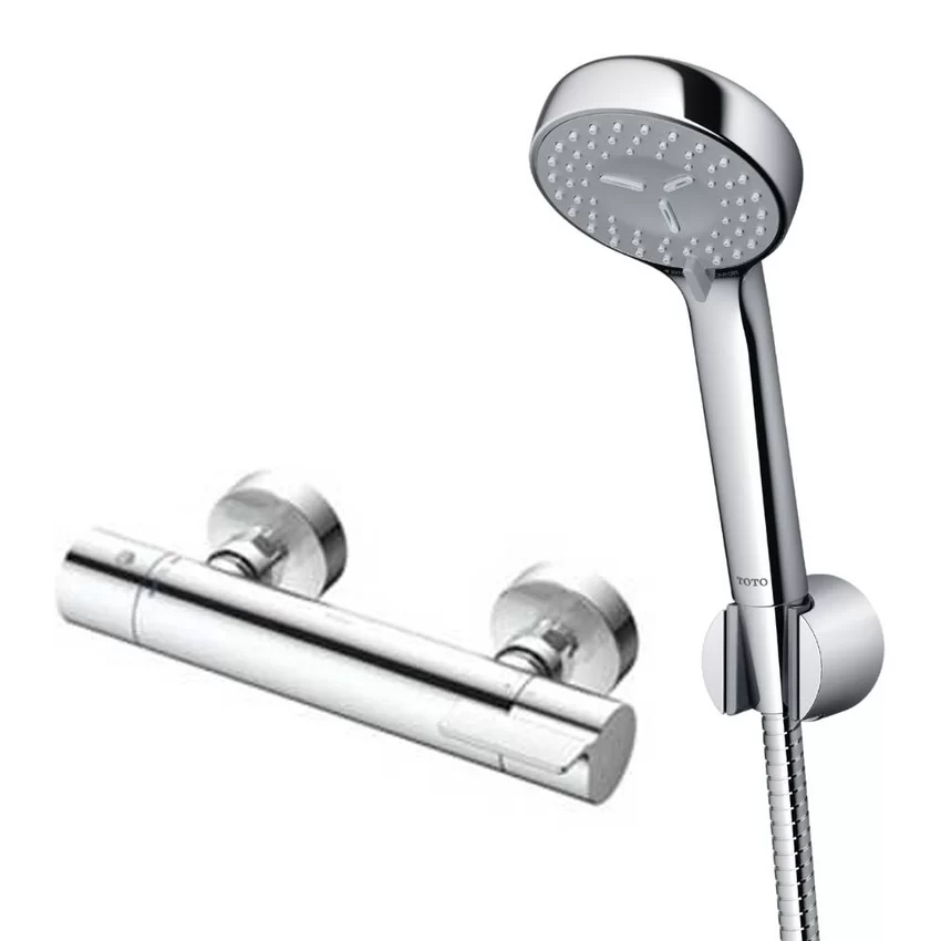 Bộ sen tắm nhiệt độ TOTO TBV03431V TBW07012A (2 chế độ) 3 Bộ sen tắm nhiệt độ TOTO TBV03431V TBW07012A (2 chế độ)
