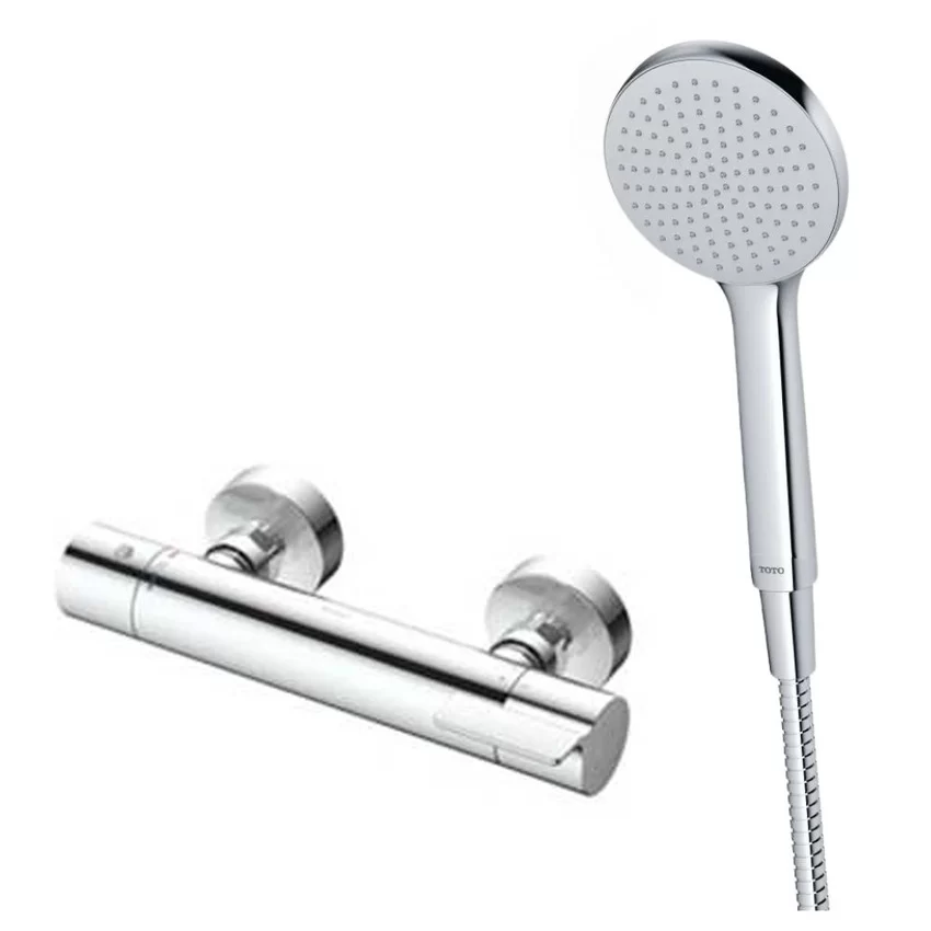 Bộ sen tắm nhiệt độ TOTO TBV03431V TBW09000V 3 Bộ sen tắm nhiệt độ TOTO TBV03431V TBW09000V