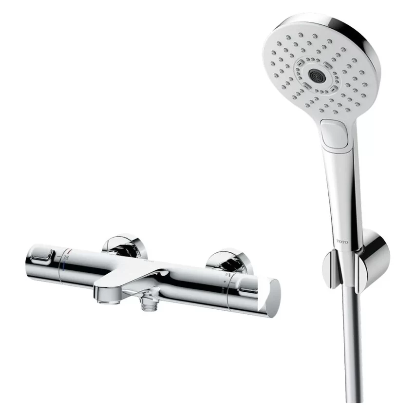 Bộ sen tắm nhiệt độ TOTO TBV09400V TBW01010A (3 chế độ) 3 Bộ sen tắm nhiệt độ TOTO TBV09400V TBW01010A (3 chế độ)