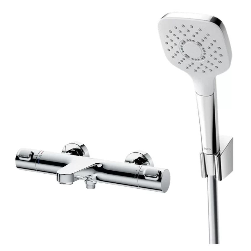 Bộ sen tắm nhiệt độ TOTO TBV09400V TBW02005A 3 Bộ sen tắm nhiệt độ TOTO TBV09400V TBW02005A