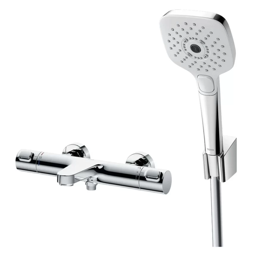 Bộ sen tắm nhiệt độ TOTO TBV09400V TBW02006A (3 chế độ) 3 Bộ sen tắm nhiệt độ TOTO TBV09400V TBW02006A (3 chế độ)