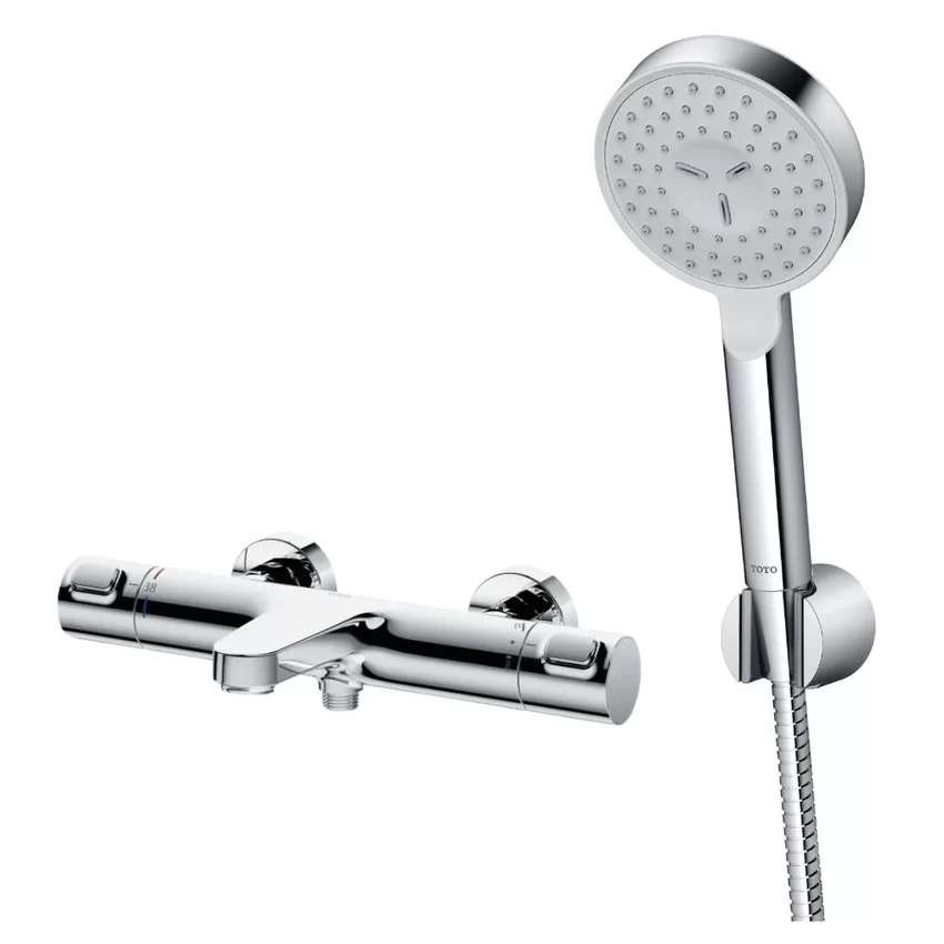 Bộ sen tắm nhiệt độ TOTO TBV09400V TBW07008A 3 Bộ sen tắm nhiệt độ TOTO TBV09400V TBW07008A