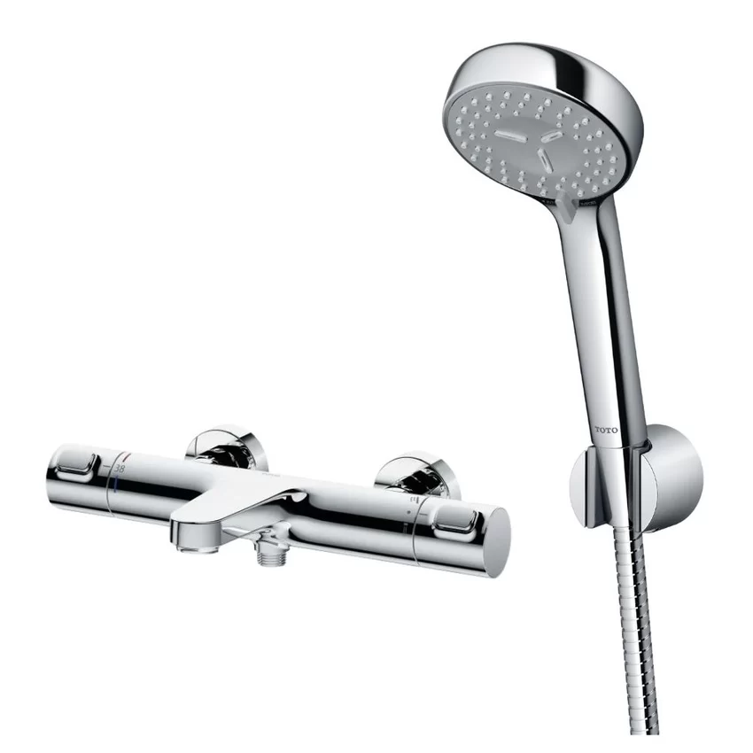 Bộ sen tắm nhiệt độ TOTO TBV09400V TBW07012A (2 chế độ) 3 Bộ sen tắm nhiệt độ TOTO TBV09400V TBW07012A (2 chế độ)