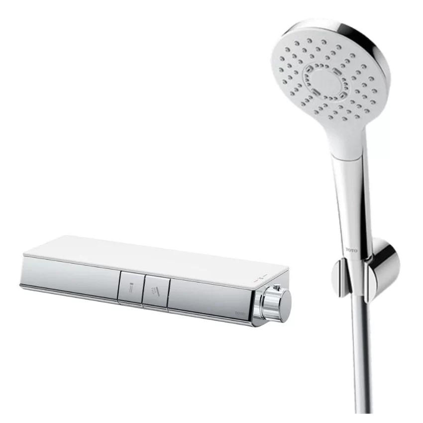 Bộ sen tắm nhiệt độ TOTO TBV10400V TBW01008A 3 Bộ sen tắm nhiệt độ TOTO TBV10400V TBW01008A