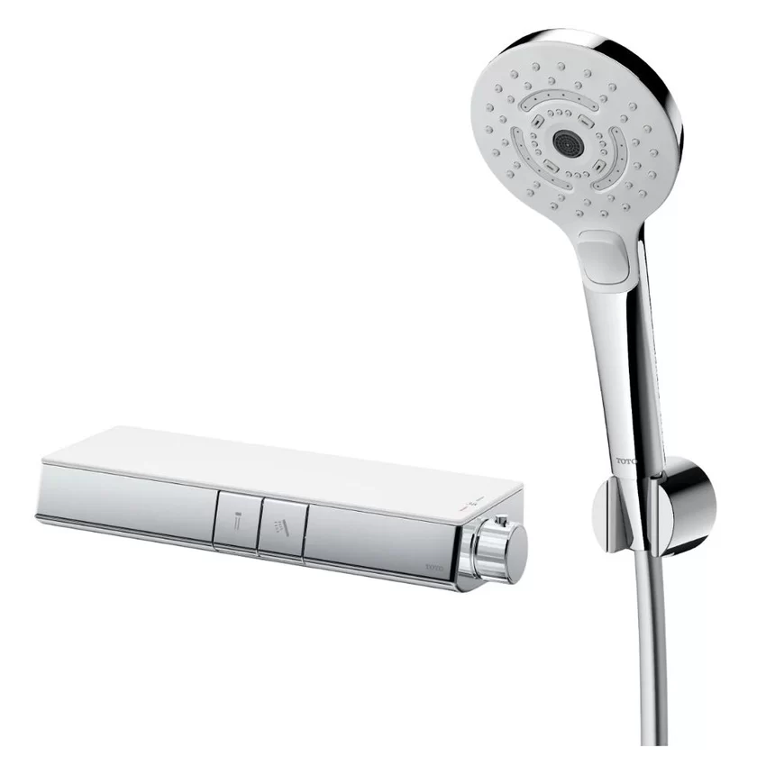 Bộ sen tắm nhiệt độ TOTO TBV10400V TBW01035V (3 chế độ) 3 Bộ sen tắm nhiệt độ TOTO TBV10400V TBW01035V (3 chế độ)