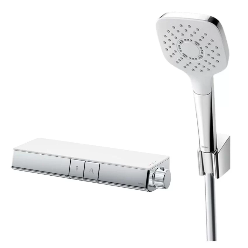 Bộ sen tắm nhiệt độ TOTO TBV10400V TBW02005A 3 Bộ sen tắm nhiệt độ TOTO TBV10400V TBW02005A