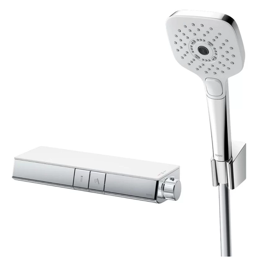 Bộ sen tắm nhiệt độ TOTO TBV10400V TBW02006A (3 chế độ) 3 Bộ sen tắm nhiệt độ TOTO TBV10400V TBW02006A (3 chế độ)