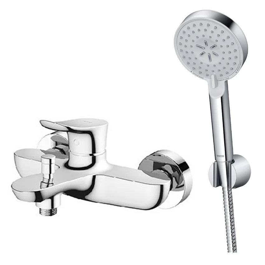 Bộ sen tắm nóng lạnh TOTO TBG01302VA TBW07009A (3 chế độ) 3 Bộ sen tắm nóng lạnh TOTO TBG01302VA TBW07009A (3 chế độ)