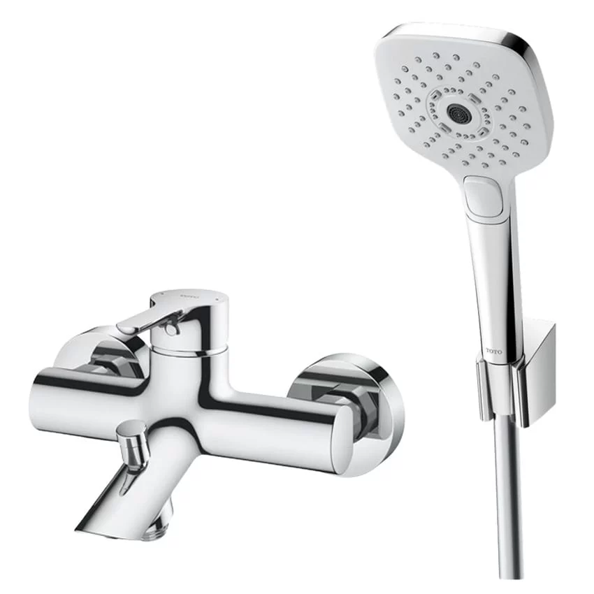 Bộ sen tắm nóng lạnh TOTO TBS01302V TBW02006A (3 chế độ) 3 Bộ sen tắm nóng lạnh TOTO TBS01302V TBW02006A (3 chế độ)