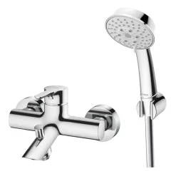 Bộ sen tắm nóng lạnh TOTO TBS01302V TBW03002B (5 chế độ)