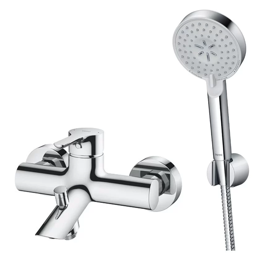 Bộ sen tắm nóng lạnh TOTO TBS01302V TBW07009A (3 chế độ) 3 Bộ sen tắm nóng lạnh TOTO TBS01302V TBW07009A (3 chế độ)