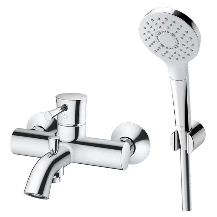 Bộ sen tắm nóng lạnh TOTO TBS02302V TBW01008V 3 Bộ sen tắm nóng lạnh TOTO TBS02302V TBW01008V