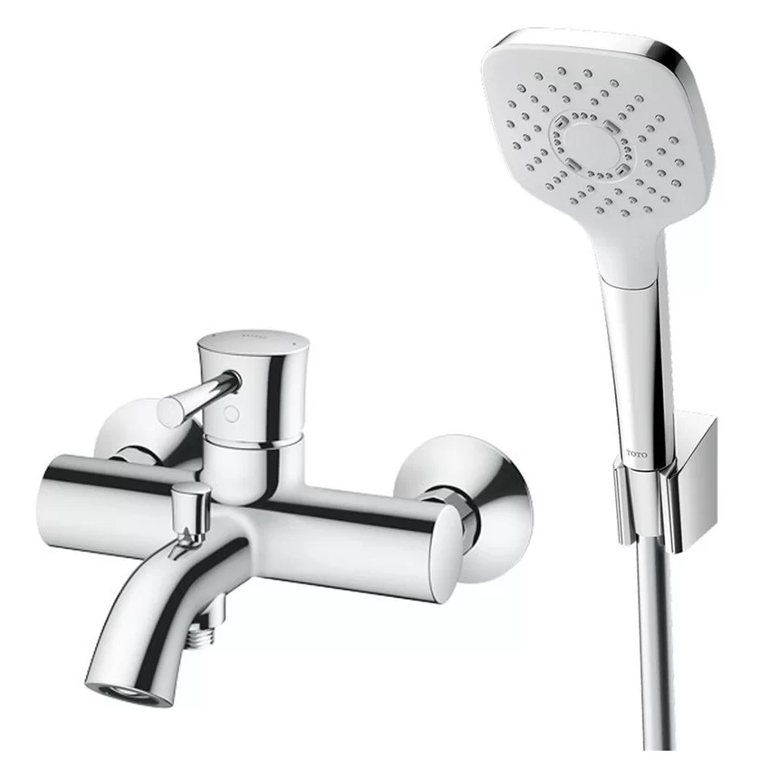 Bộ sen tắm nóng lạnh TOTO TBS02302V TBW02005V 3 Bộ sen tắm nóng lạnh TOTO TBS02302V TBW02005V
