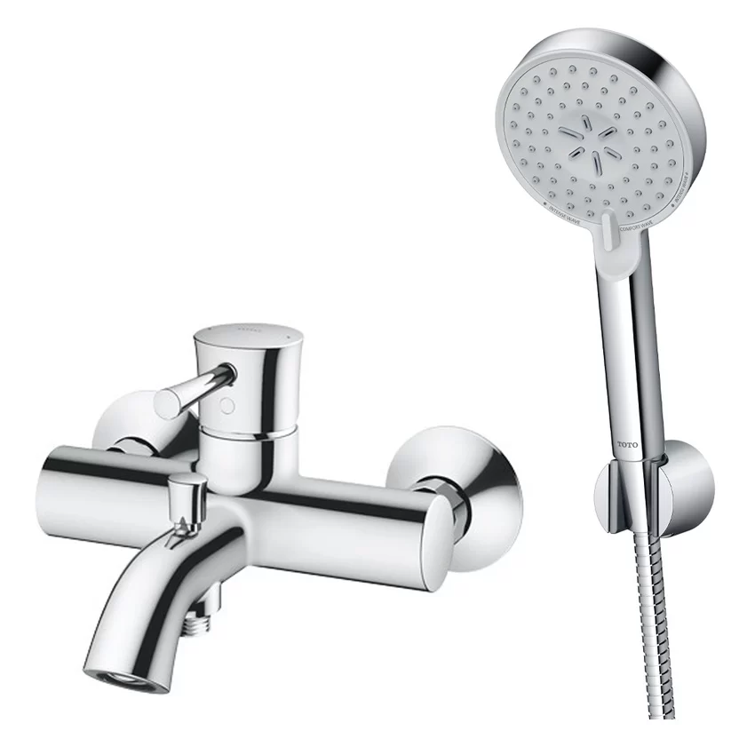 Bộ sen tắm nóng lạnh TOTO TBS02302V TBW07009A (3 chế độ) 3 Bộ sen tắm nóng lạnh TOTO TBS02302V TBW07009A (3 chế độ)