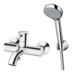 Bộ sen tắm nóng lạnh TOTO TBS02302V TBW07012A (2 chế độ)