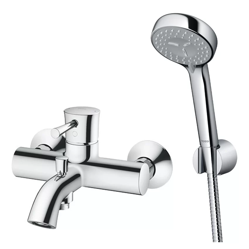 Bộ sen tắm nóng lạnh TOTO TBS02302V TBW07012A (2 chế độ) 3 Bộ sen tắm nóng lạnh TOTO TBS02302V TBW07012A (2 chế độ)