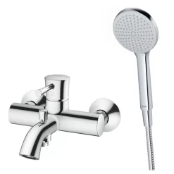 Bộ sen tắm nóng lạnh TOTO TBS02302V TBW09000V
