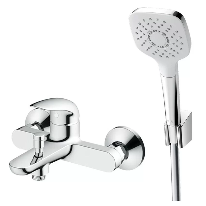 Bộ sen tắm nóng lạnh TOTO TBS03302V TBW02005V 3 Bộ sen tắm nóng lạnh TOTO TBS03302V TBW02005V