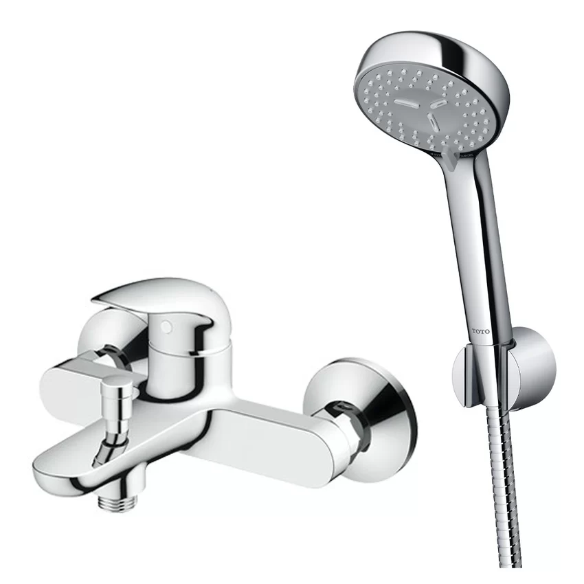 Bộ sen tắm nóng lạnh TOTO TBS03302V TBW07012A (2 chế độ) 3 Bộ sen tắm nóng lạnh TOTO TBS03302V TBW07012A (2 chế độ)