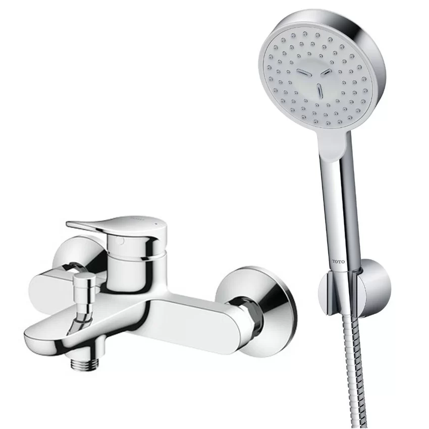 Bộ sen tắm nóng lạnh TOTO TBS04302V TBW07008A Bộ sen tắm nóng lạnh TOTO TBS04302V TBW07008A