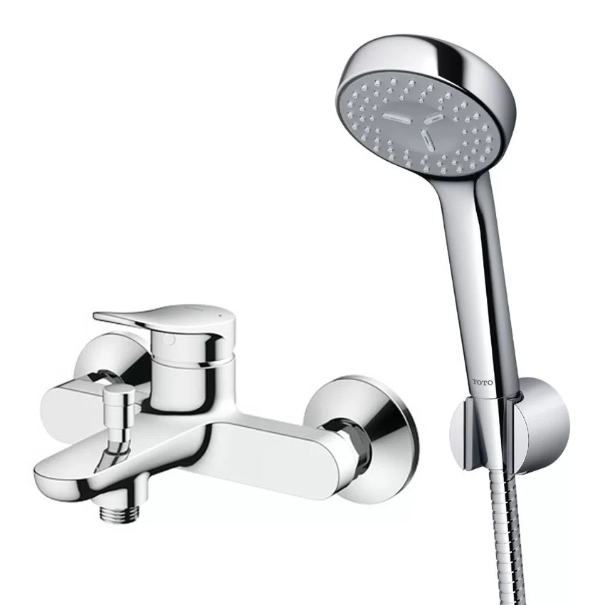 Bộ sen tắm nóng lạnh TOTO TBS04302V TBW07011A 4 Bộ sen tắm nóng lạnh TOTO TBS04302V/TBW07011A