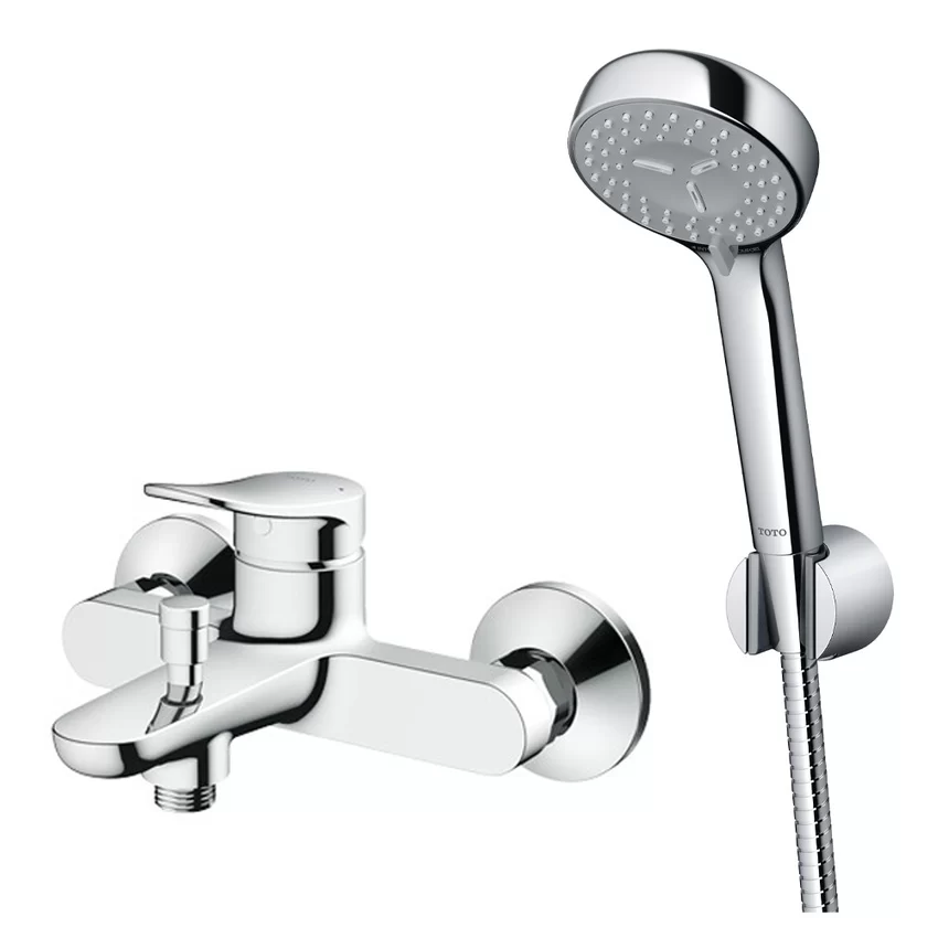 Bộ sen tắm nóng lạnh TOTO TBS04302V TBW07012A Bộ sen tắm nóng lạnh TOTO TBS04302V TBW07012A