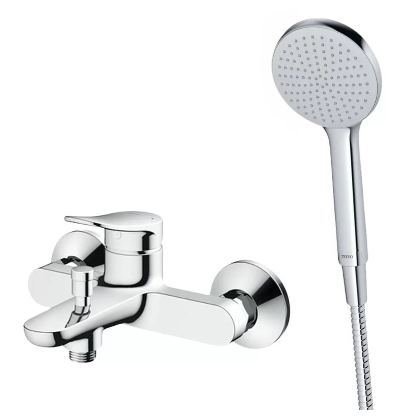 Bộ sen tắm nóng lạnh TOTO TBS04302V TBW09000V Bộ sen tắm nóng lạnh TOTO TBS04302V TBW09000V