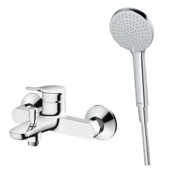 Bộ sen tắm nóng lạnh TOTO TBS04302V TBW09010V (3 chế độ)